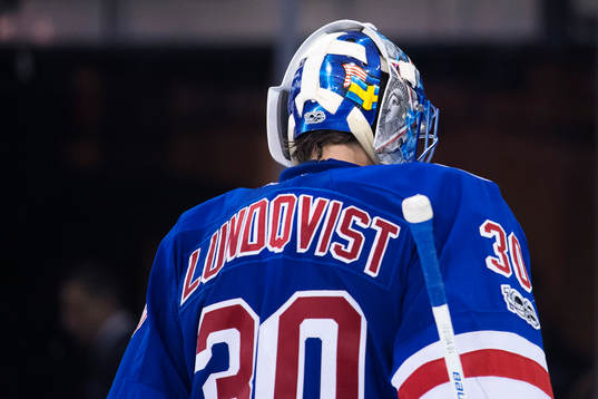 Rangers målvakt Henrik Lundqvist har en svensk och