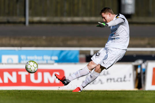 Frejs målvakt Ruben Åhman