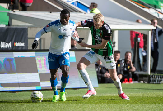 Helsingborgs Oke Akpoveta och GAIS Carl Nyström