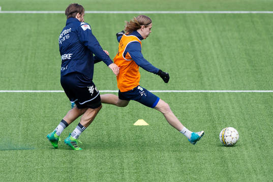 Mattias Bjärsmyr och Elias Mar Omarsson