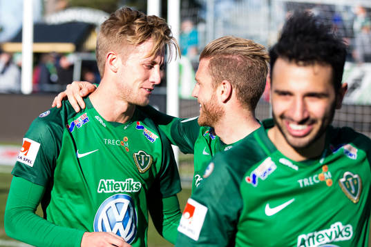 Jönköpings Jesper Svensson, Stefan Karlsson och André