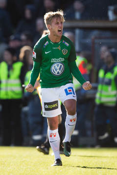 Jönköpings Jesper Svensson jublar