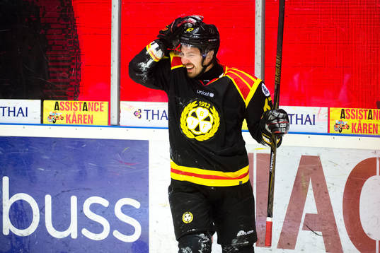Brynäs Tomas Zaborsky jublar
