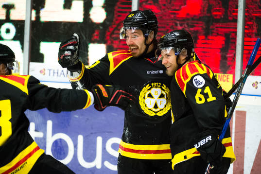Brynäs Tomas Zaborsky jublar