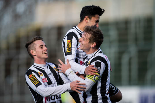 Landskronas Philip Andersson, Rasmus Alm och Saber Azizi