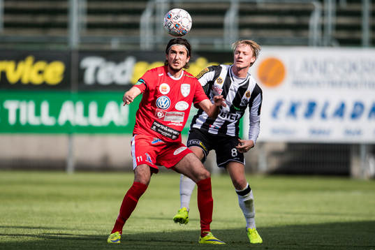 Assyriska Eduard Zuta och Landskronas Måns Ekvall