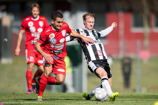 Assyriska Berhman Gholamreza och Landskronas Måns Ekvall