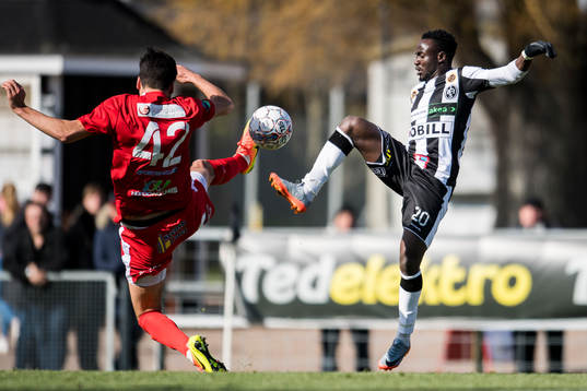 Landskronas Edafe Egbedi och Assyriska Daniel Stanisic