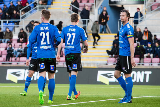 Halmstads Fredrik Liverstam deppar
