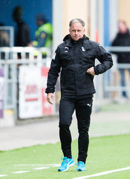 Halmstads tränare Jan Jönsson