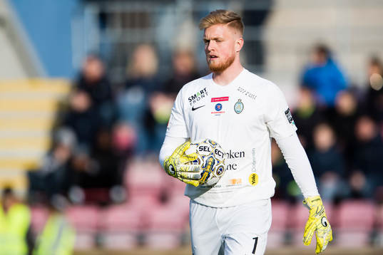 AFC Eskilstunas målvakt Tim Erlandsson