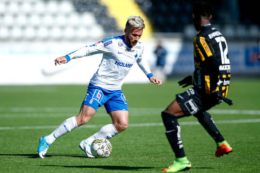Norrköpings Nicklas Bärkroth och Häckens Mohammed