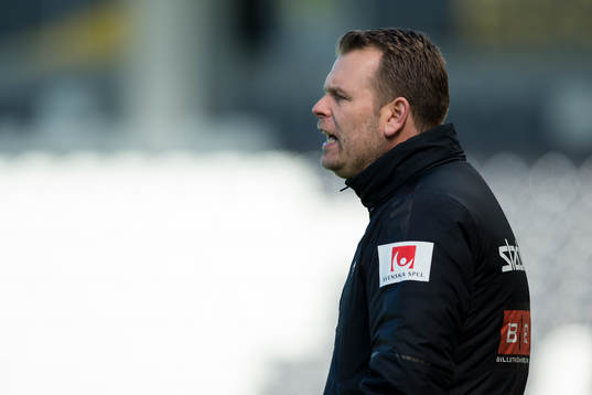 Häckens tränare Mikael Stahre
