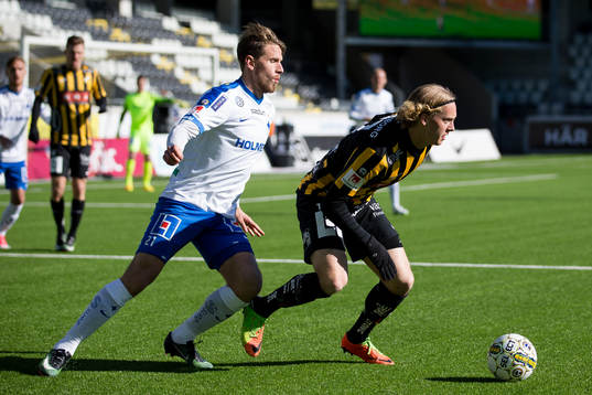Norrköpings Andreas Hadenius mot Häckens Gustav Berggren