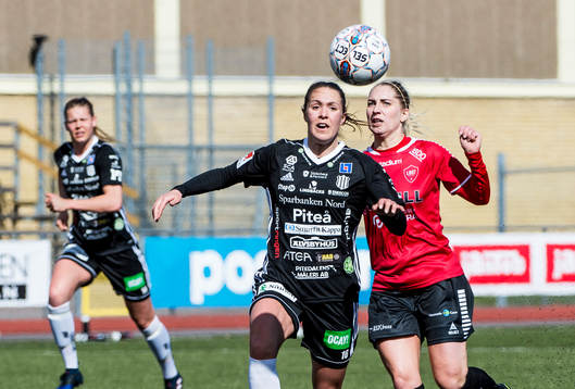 Piteås Felicia Karlsson mot LB07s Eveliina Parikka