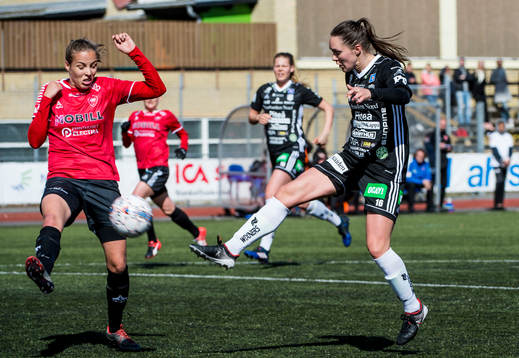 LB07s Anna Welin mot Piteås Felicia Karlsson