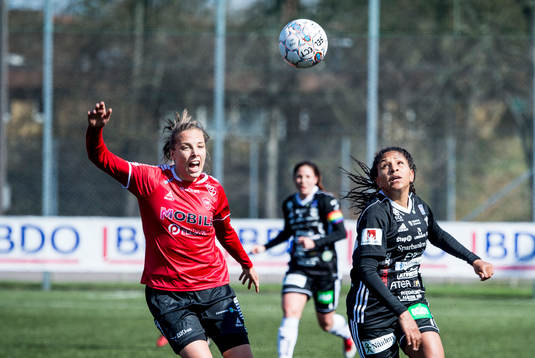 LB07s Anna Björk Kristjánsdóttir mot Piteås Madelen