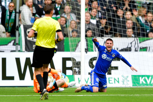 Sundsvalls Kristinn Freyr Sigurdsson vill ha straff