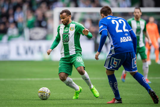 Hammarbys Serge-Junior Martinsson Ngoualimot +Sundsvalls