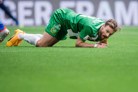 Hammarbys Arnór Smárason  deppar