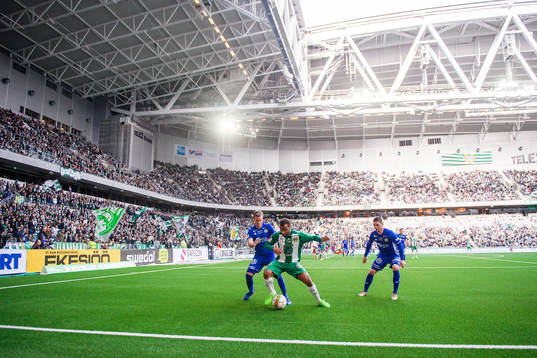 Hammarbys Serge-Junior Martinsson Ngouali mot Sundsvalls