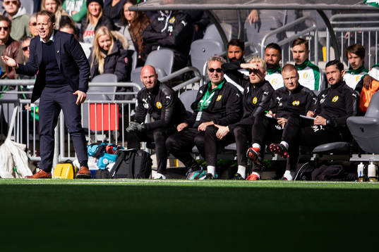 Hammarbys tränare Jakob Michelsen