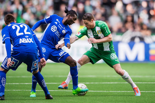 Sundsvalls Peter Wilson och Hammarbys Johan Persson
