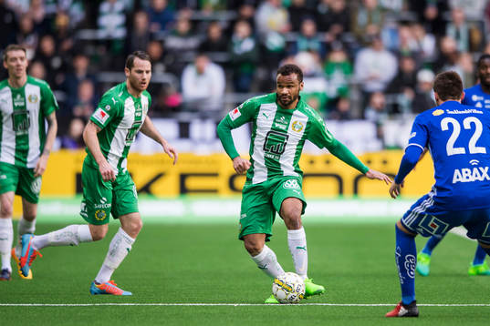 Hammarbys Johan Persson och Serge-Junior Martinsson