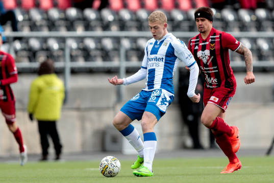 IFK Göteborgs Henrik Björdal och Östersunds Douglas
