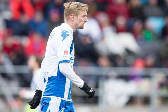 IFK Göteborgs Sebastian Eriksson deppar