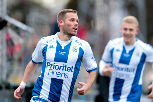 IFK Göteborgs Emil Salomonsson jublar