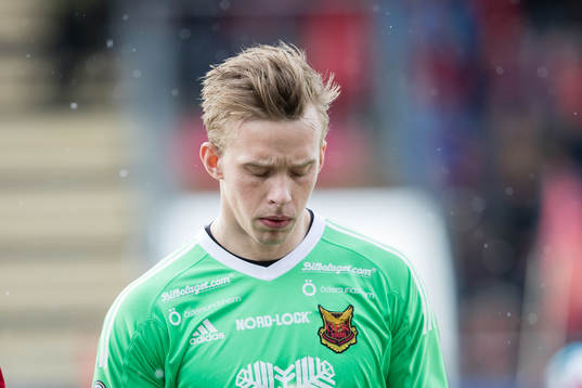 Östersunds målvakt Andreas Andersson