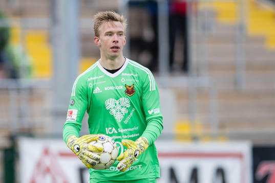 Östersunds målvakt Andreas Andersson