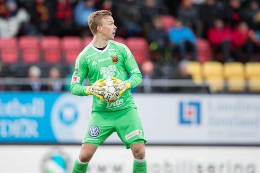 Östersunds målvakt Andreas Andersson