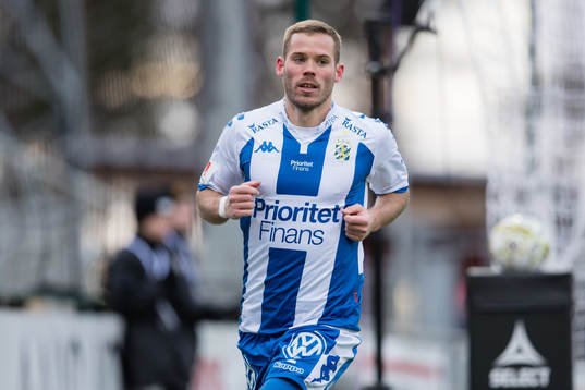 IFK Göteborgs Emil Salomonsson jublar