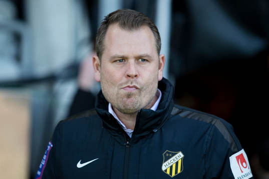 Häckens tränare Mikael Stahre