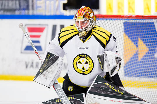 Brynäs målvakt Felix Sandström