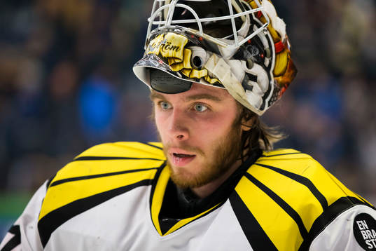 Brynäs målvakt Felix Sandström
