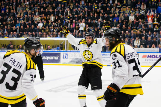 Brynäs Elias Fälth, Lukas Kilström och Jonathan