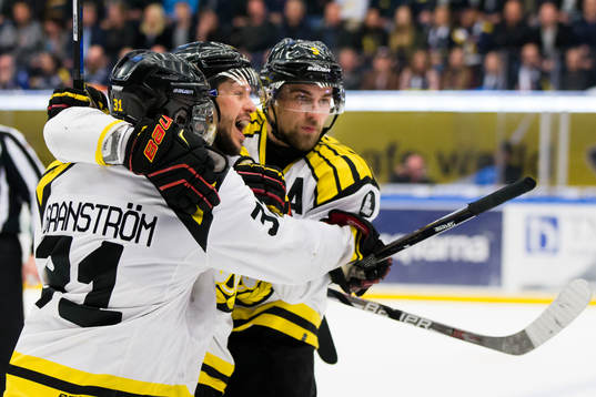 Brynäs Jonathan Granström, Elias Fälth och Lukas