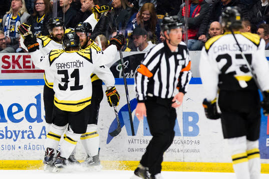 Brynäs Johan Alcén, Jonathan Granström och Jacob