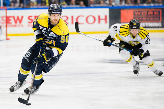 s Ted Brithén mot Brynäs Juuso Ikonen
