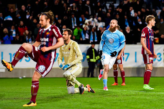 Malmö FFs Jo Inge Berget gör 2-2