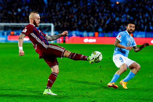 Djurgårdens Magnus Eriksson  och Behrang Safari