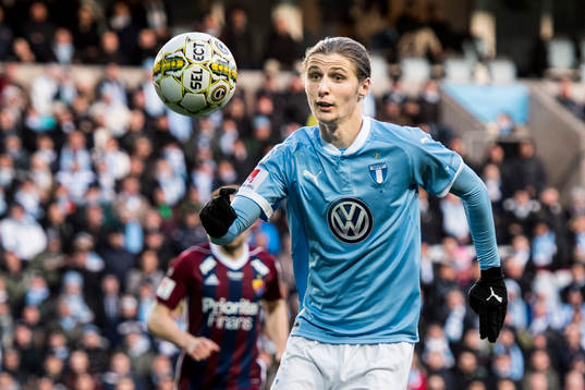 under fotbollsmatchen i Allsvenskan mellan Malmö FF och