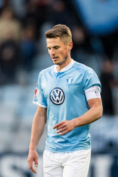 Malmö FFs Markus Rosenberg deppar
