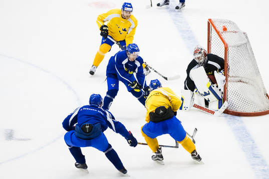 Sveriges Eric Martinsson, Pär Lindholm och Carl Söderberg