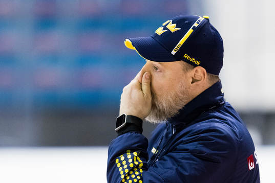 Sveriges förbundskapten Rikard Grönborg