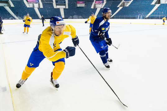 Sveriges Richard Gynge och Linus Omark