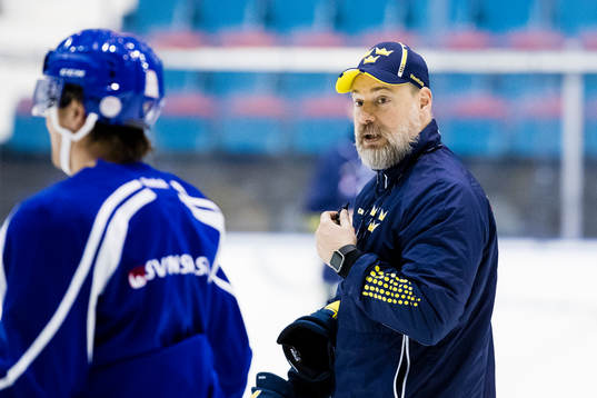 Sveriges förbundskapten Rikard Grönborg